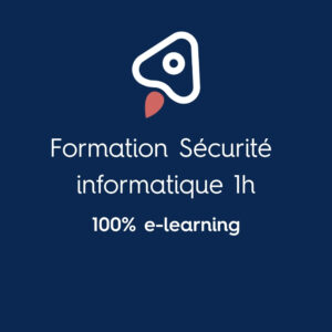 Visuel de la formation sécurité informatique 1h en e-learning, bonnes pratiques pour sécuriser ses usages numériques en entreprise – Axelerance
