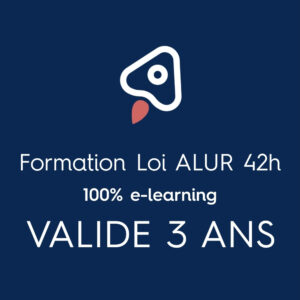 Visuel de la formation Loi ALUR 42h en e-learning pour professionnels de l’immobilier, formation continue valide 3 ans – Axelerance